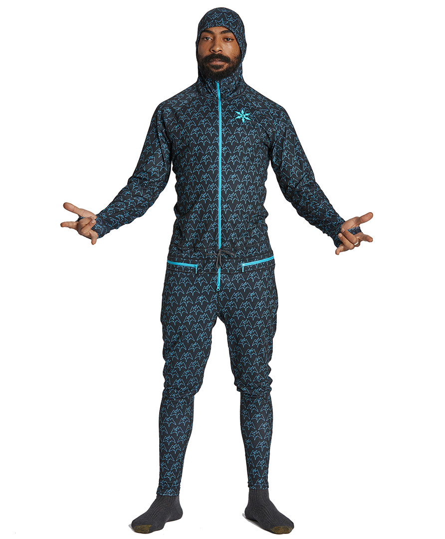 Airblaster CLASSIC Ninja Suit bluebird terry Warehouse One