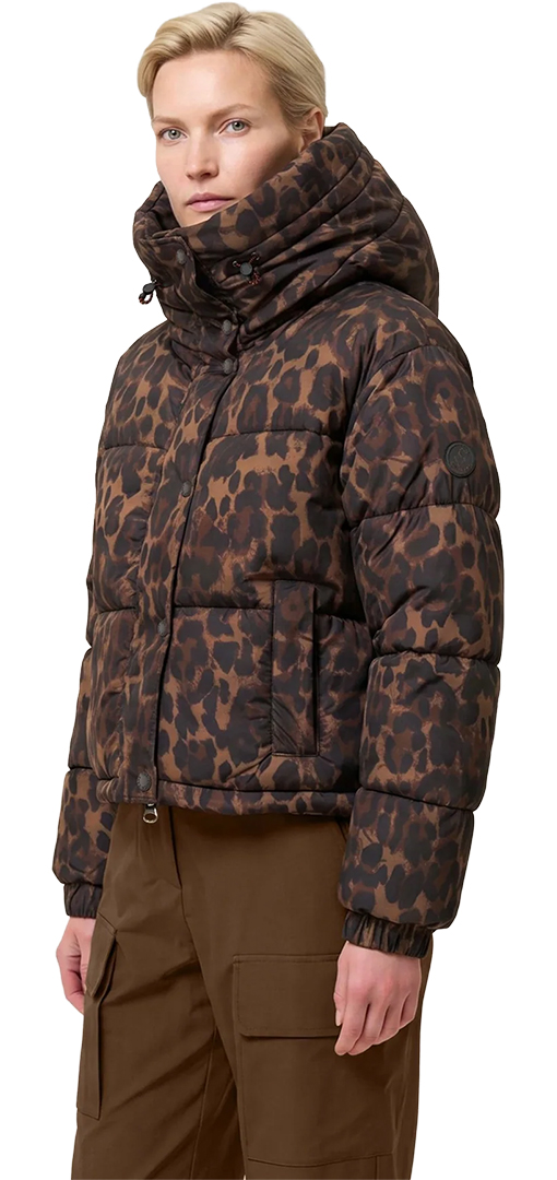 Product image 3 of the product “RHIANNON Jacket 2027 dark brown leopard M/L”