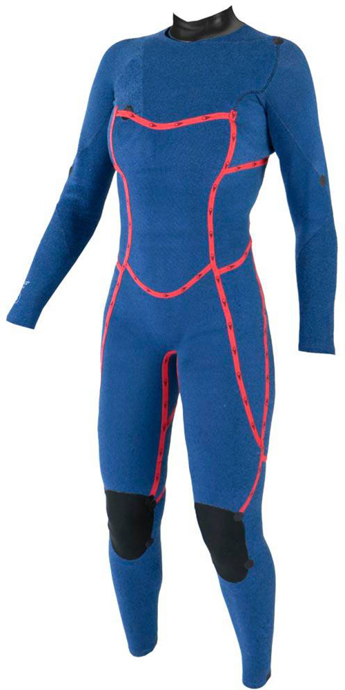 SOÖRUZ Neopren Surfanzug Neoprenanzug DIVINE OYSTERPRENE 43 CHEST ZIP Full Suit