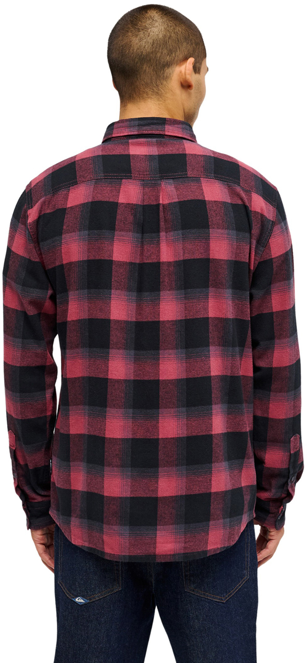 Product image 3 of the product “MOTHERFLY PLAID Shirt 2027 oxblood red motherfly M”