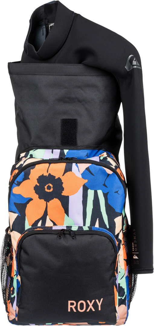 Roxy OCEAN CHILD 18 Backpack anthracite flower jammin Warehouse One