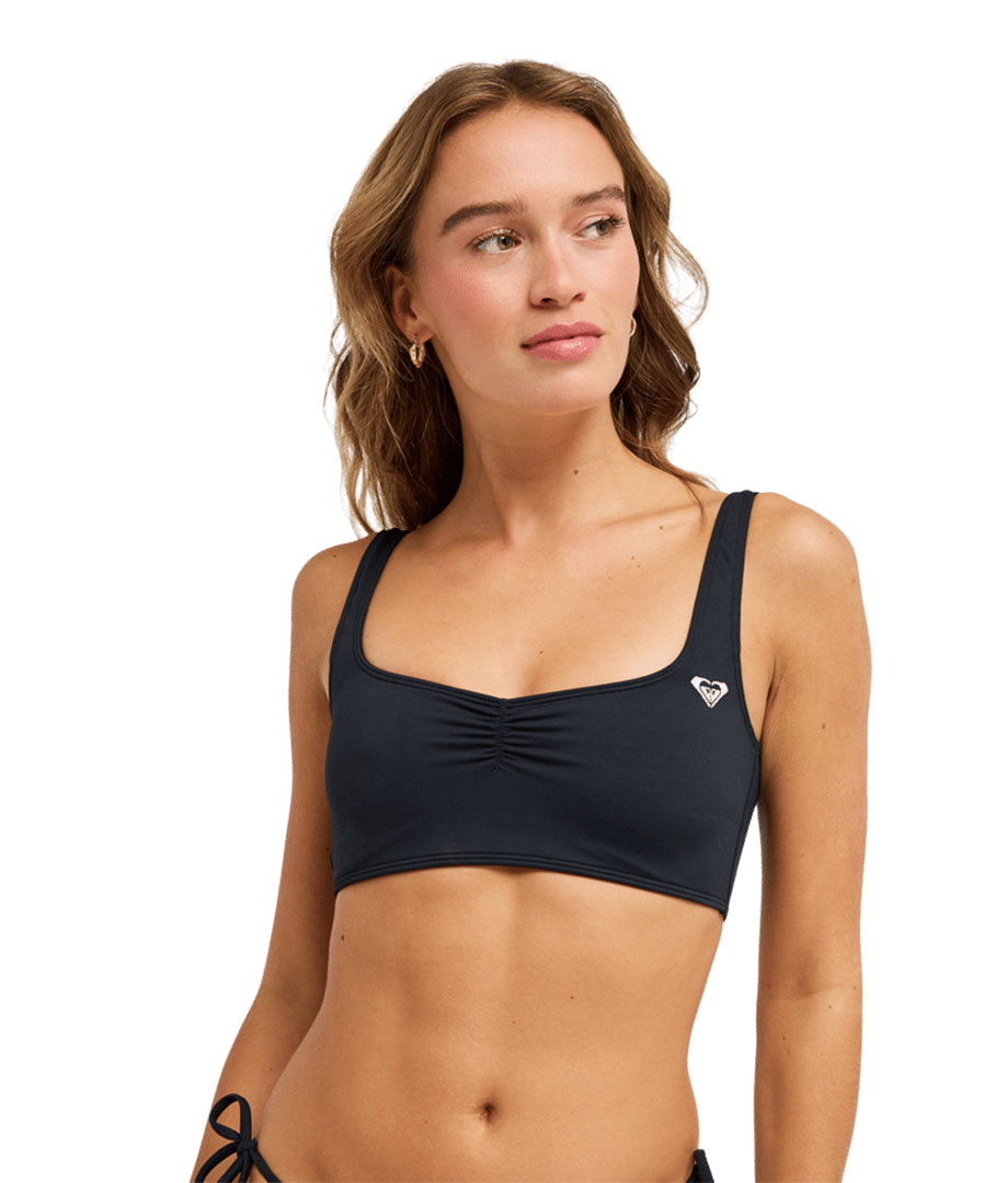 Product image 3 of the product “SOLID ESSENTIALS BRALETTE Bikini Top 2026 black ”