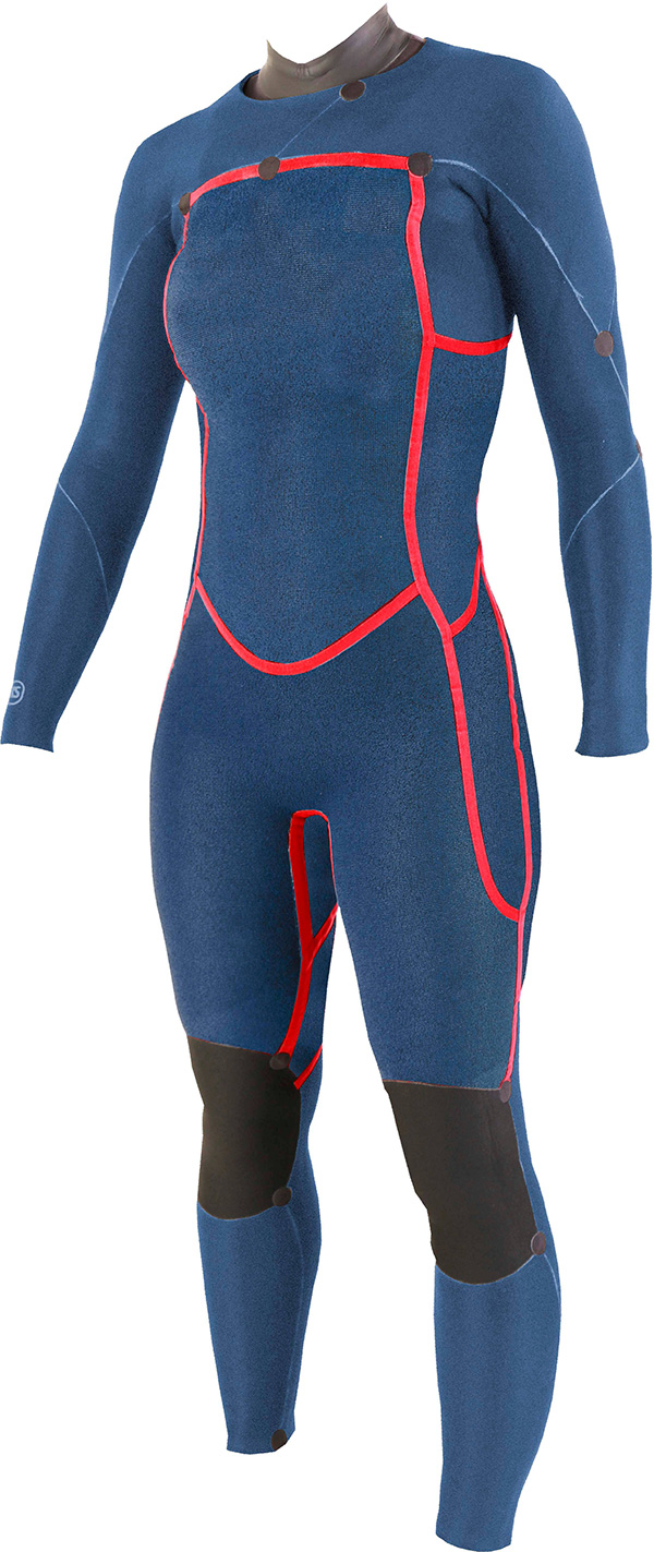 SOÖRUZ Neopren Surfanzug Neoprenanzug DIVINE OYSTERPRENE 43 FRONT ZIP Full Suit