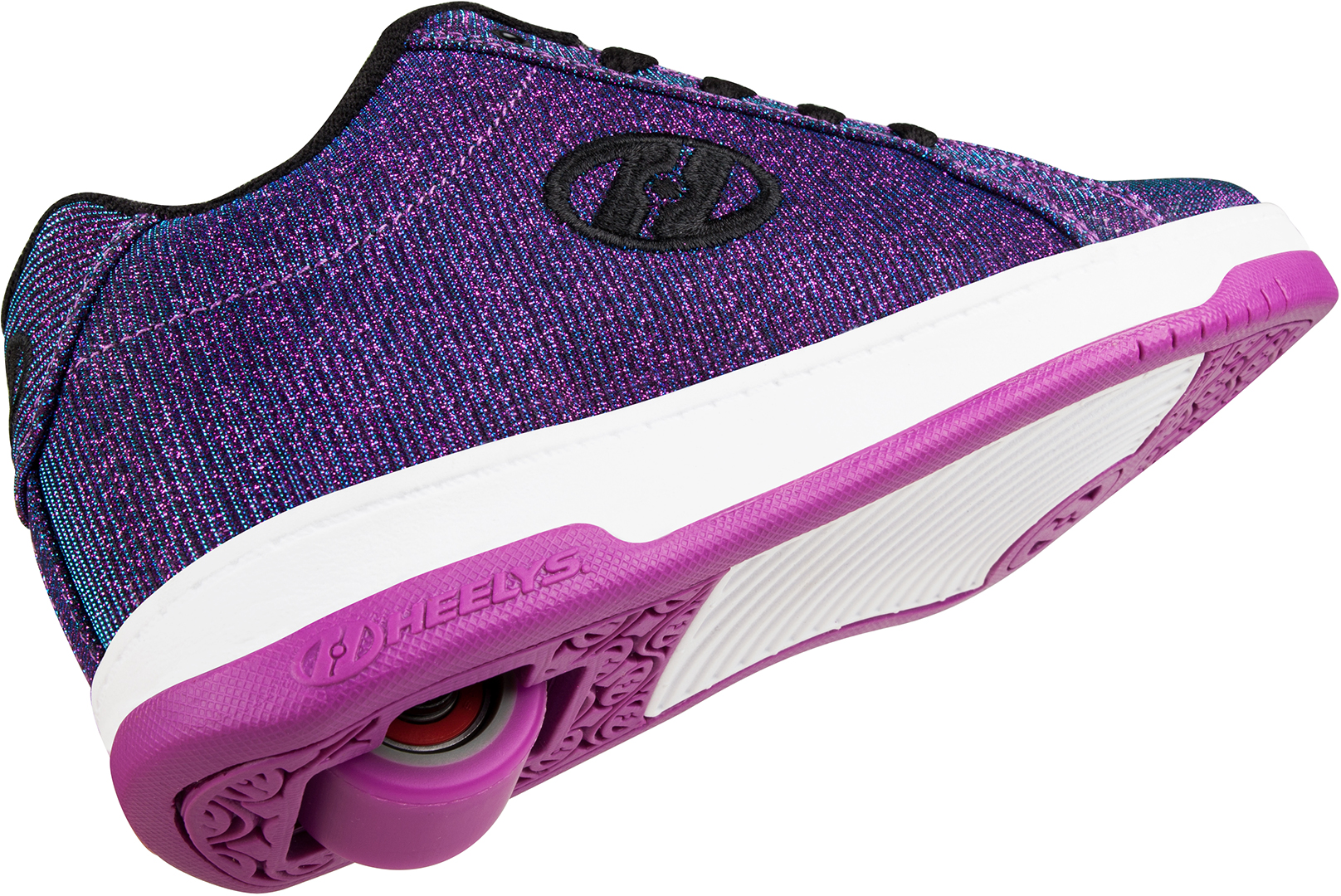purple aqua heelys
