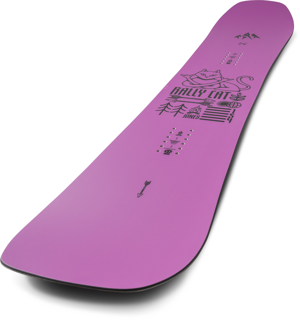 JONES Snowboard All Mountain WOMENS RALLY CAT Snowboard 2025 Snow Board Winter