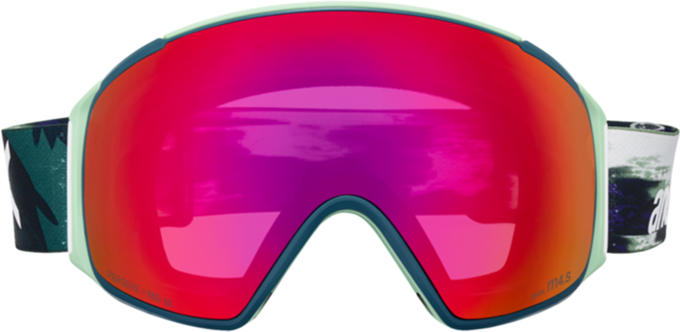 Product image 3 of the product “M4S TROIC Goggle 2026 family tree/perceive sunny red ”