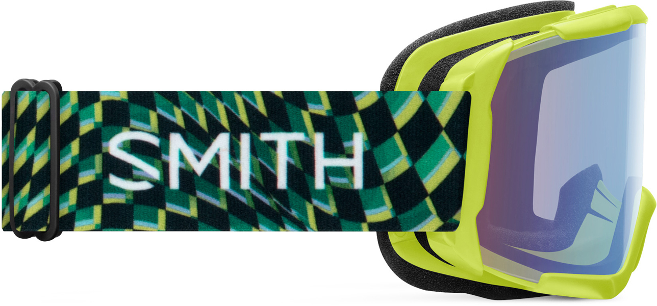 Artikelbild 3 des Artikels “DAREDEVIL Schneebrille 2026 electric lime left turn/blue sensor mirror “