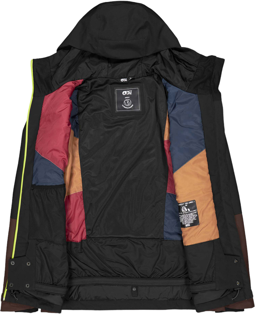 Product image 3 of the product “NITRIC Jacket 2025 chicory coffee lime black L”