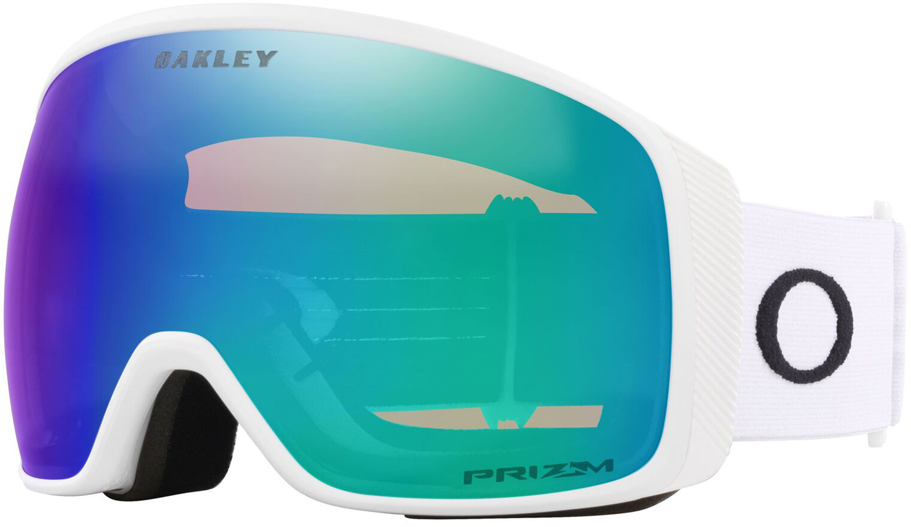Product image 3 of the product “FLIGHT TRACKER L Goggle 2027 matte white/prizm argon iridium ”