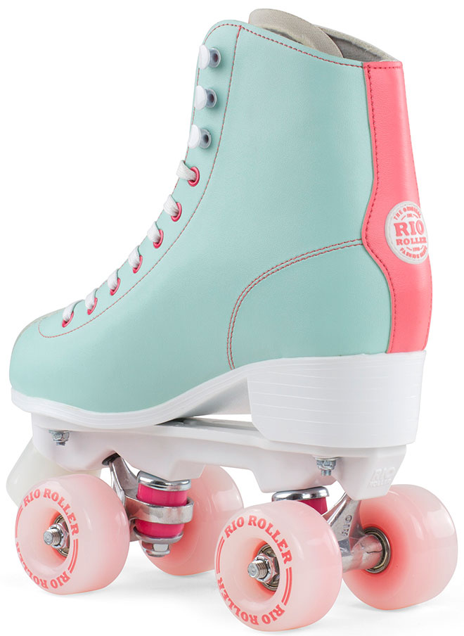 Rio Roller Script Rollschuh Teal Coral Warehouse One