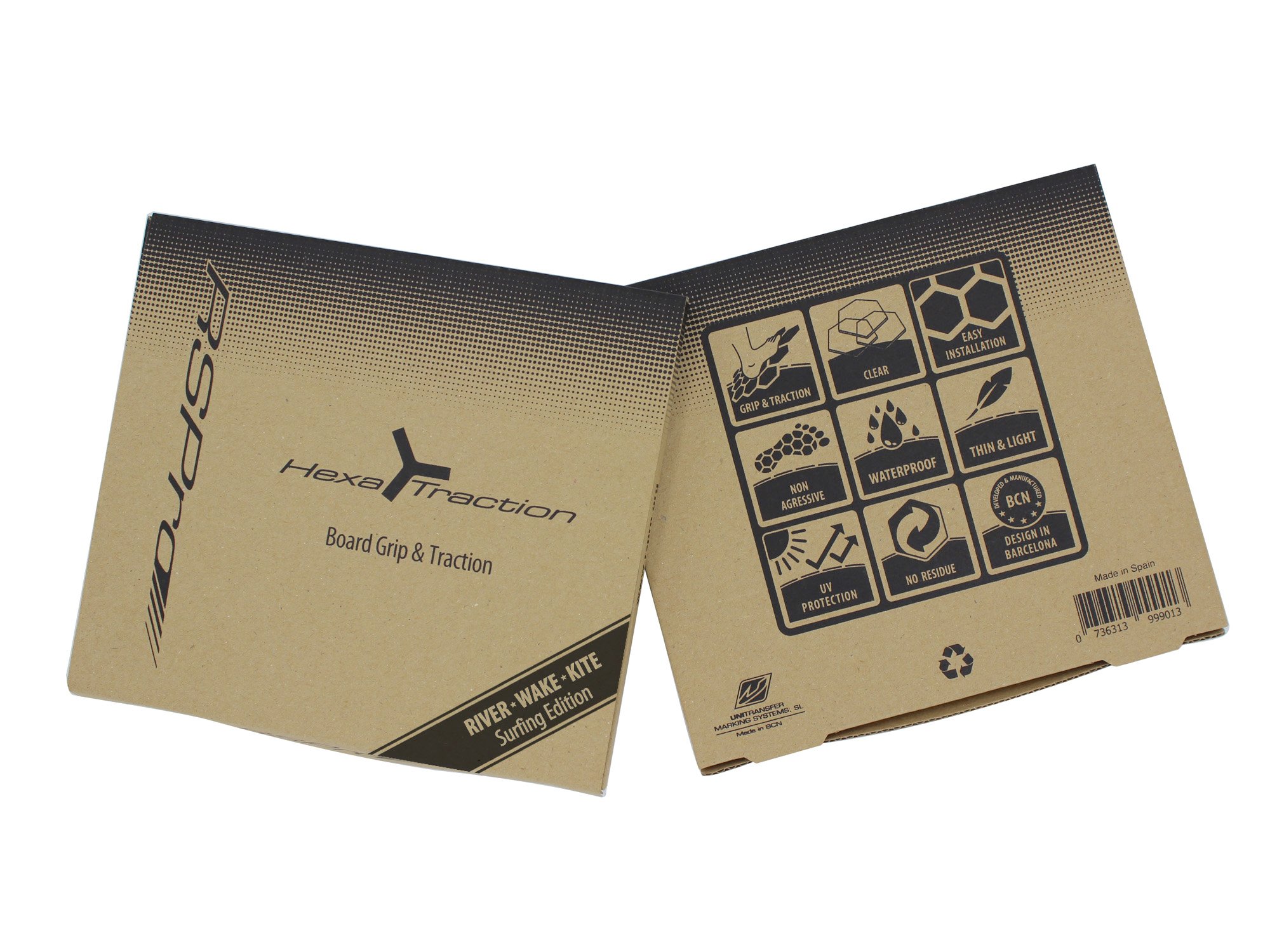 Product image 3 of the product “20 PIECES Hexa Traction Pad black ”