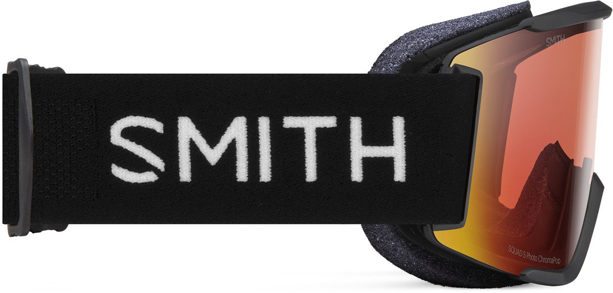 Smith SQUAD S Goggle black/chromapop pro photochromic red mirror