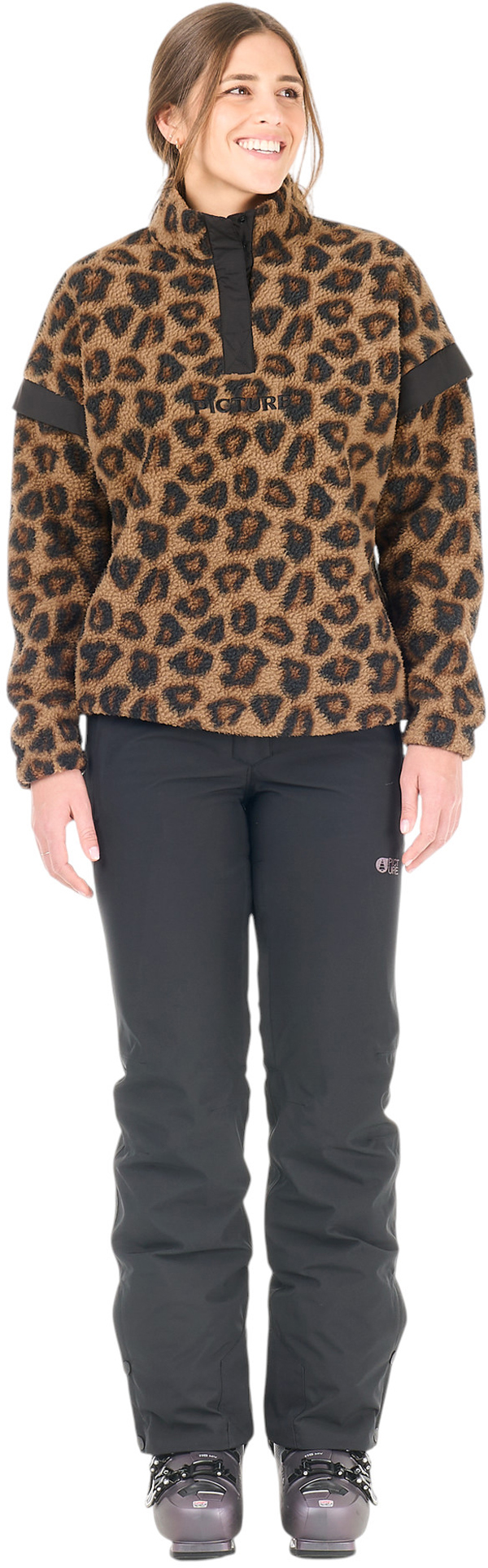 Artikelbild 3 des Artikels “VELORA PRINTED 1/4 Zip Fleece 2027 wild spot print “