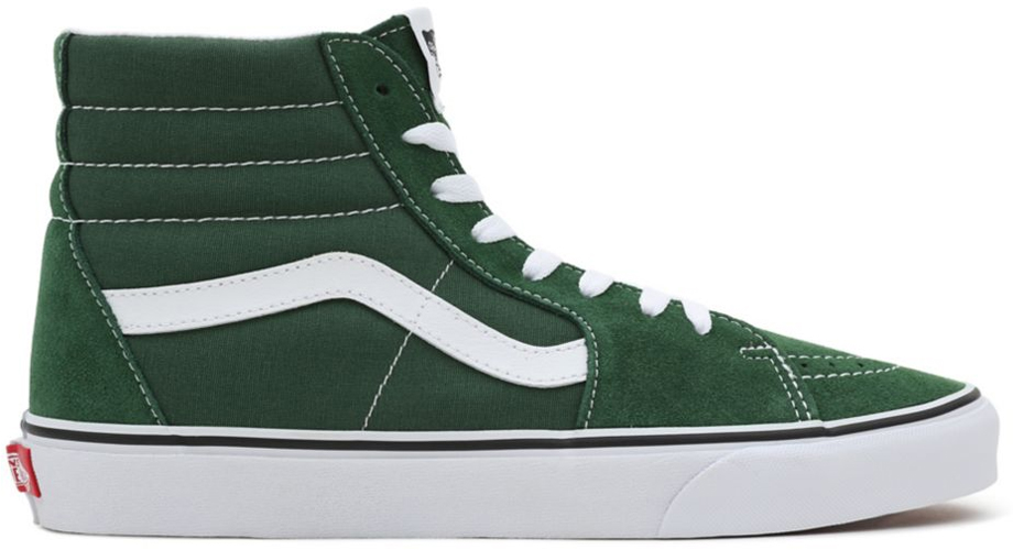 Green high deals top vans