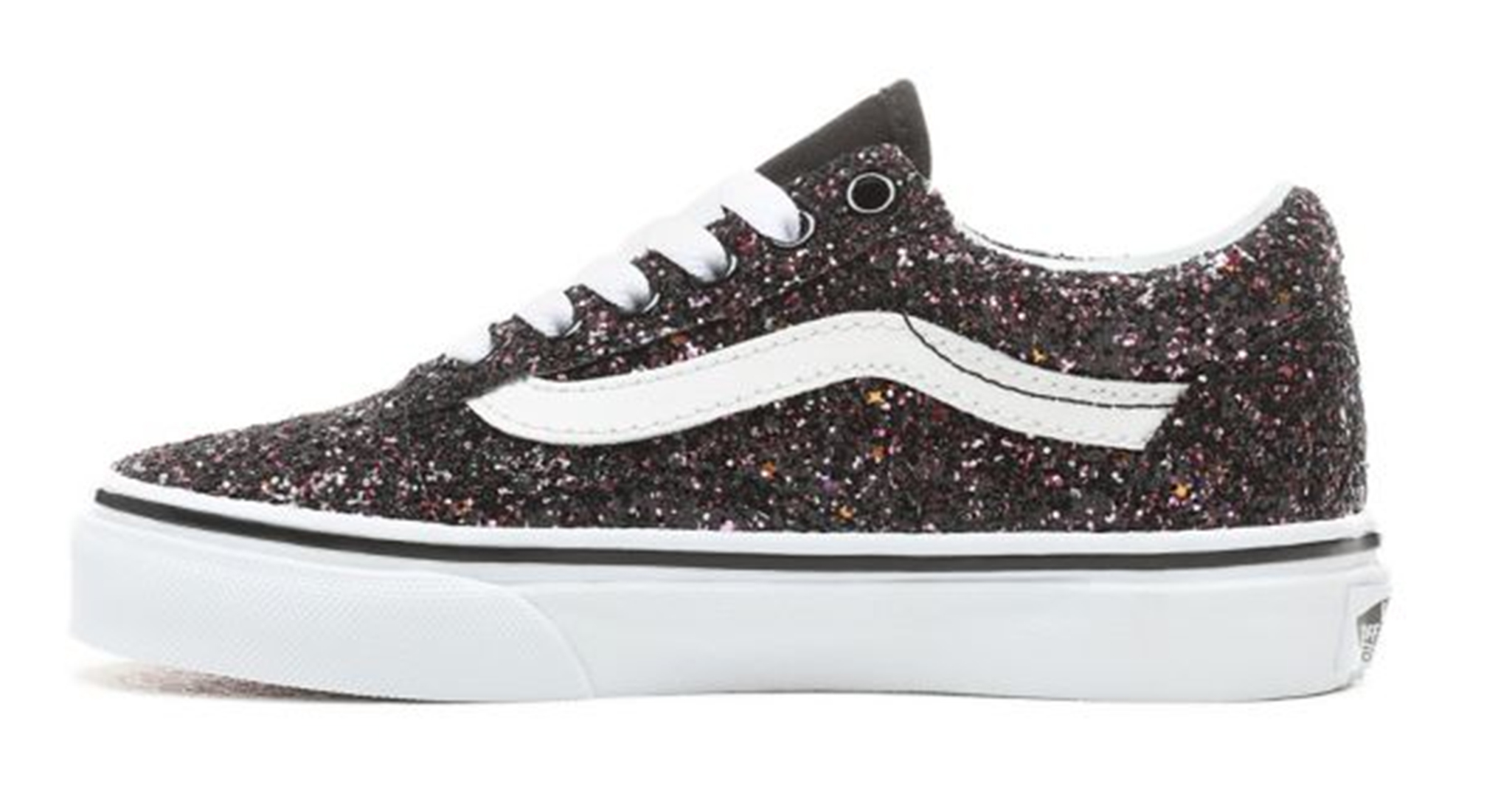 KIDS OLD SKOOL GLITTER STARS Schuh 2019 black/true white KIDS OLD SKOOL GLITTER STARS Schuh 2019 black/true white