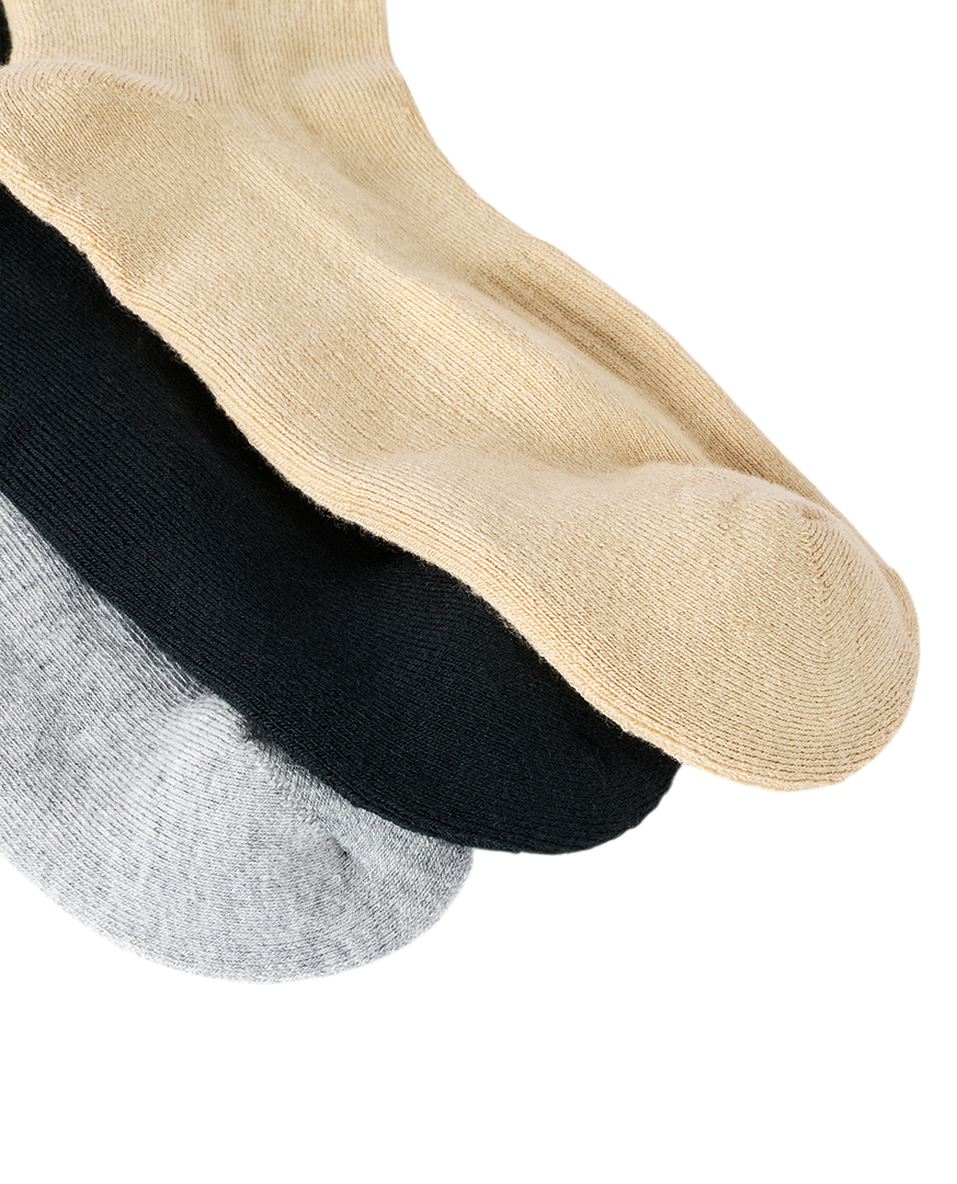 Product image 4 of the product “WETTY CREW 3-Pack Socks 2027 khaki sand ”