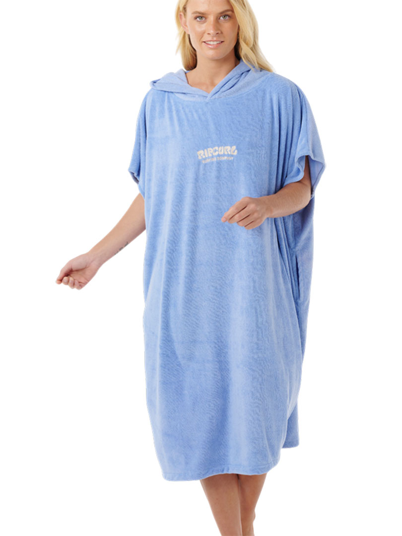 Product image 4 of the product “CLASSIC SURF HOODED Poncho 2026 blue ”
