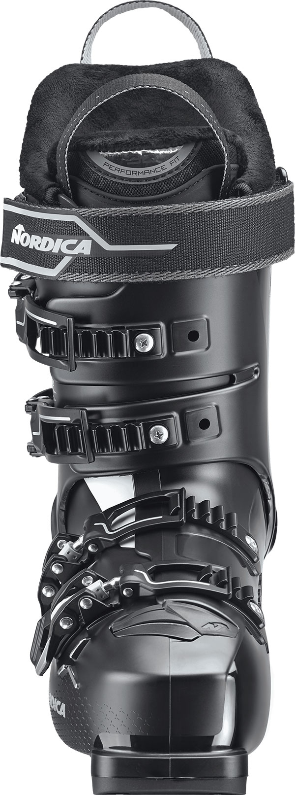 Product image 4 of the product “PRO MACHINE 3 95 W GW Ski Boot 2027 black/light blue/white 24,5”