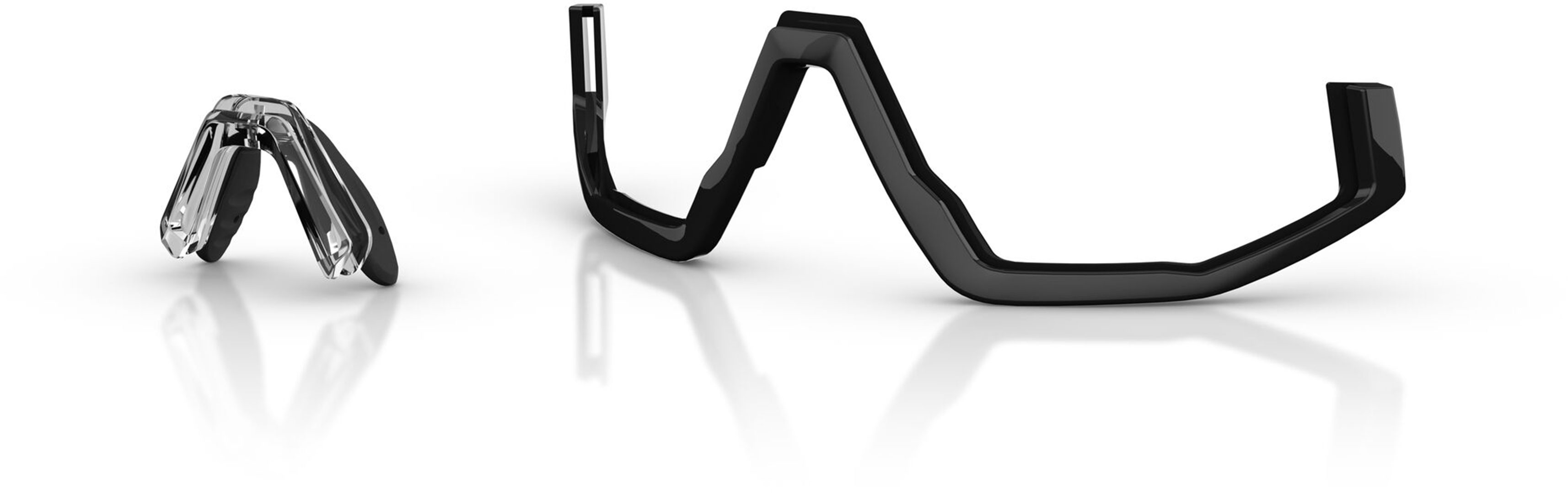 Artikelbild 4 des Artikels “FUSION Sonnenbrille 2026 transparent dark grey/red “
