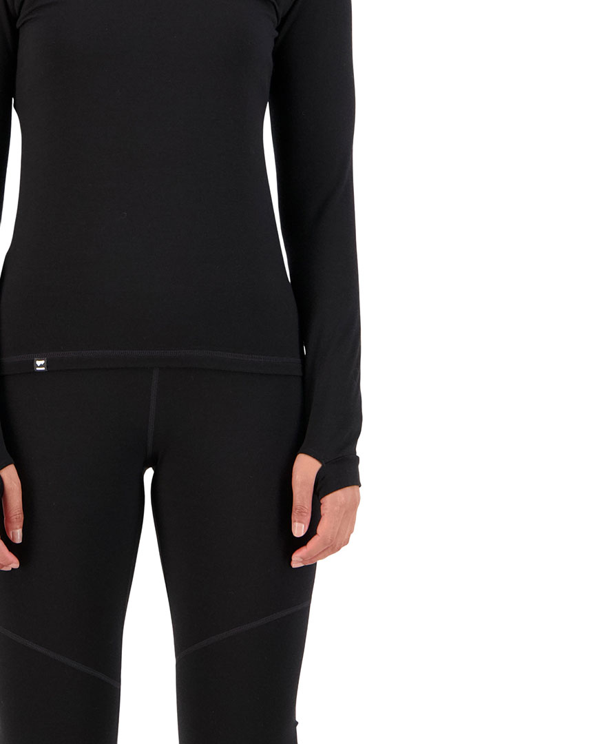 Artikelbild 4 des Artikels “CASCADE MERINO 1/4 ZIP WOMEN Longsleeve 2026 black S“