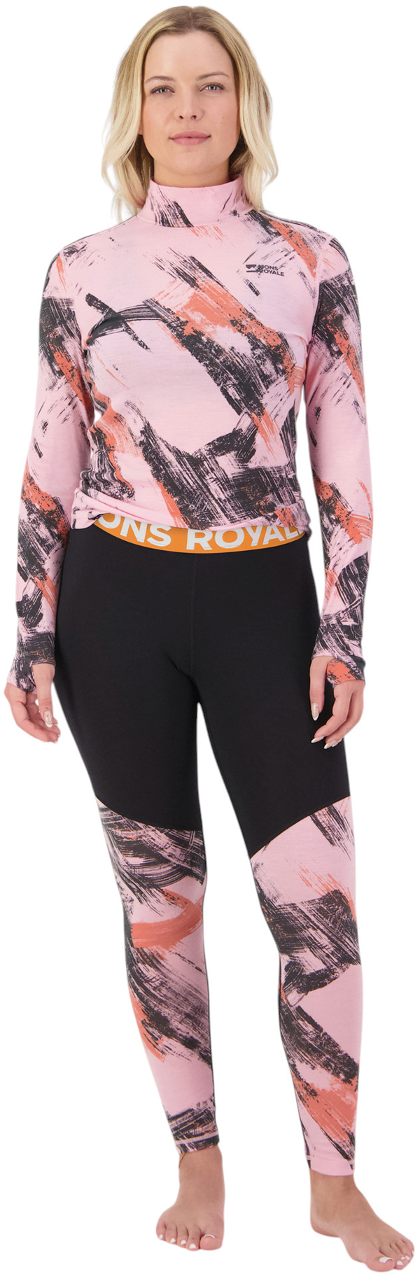 Product image 4 of the product “CASCADE MERINO FLEX WOMEN Pants 2027 paintbrush pink/black M”