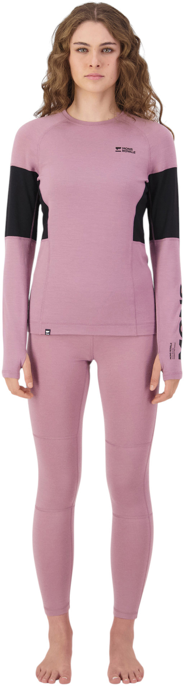 Artikelbild 4 des Artikels “OLYMPUS MERINO WOMEN Longsleeve 2027 sierra pink/black S“