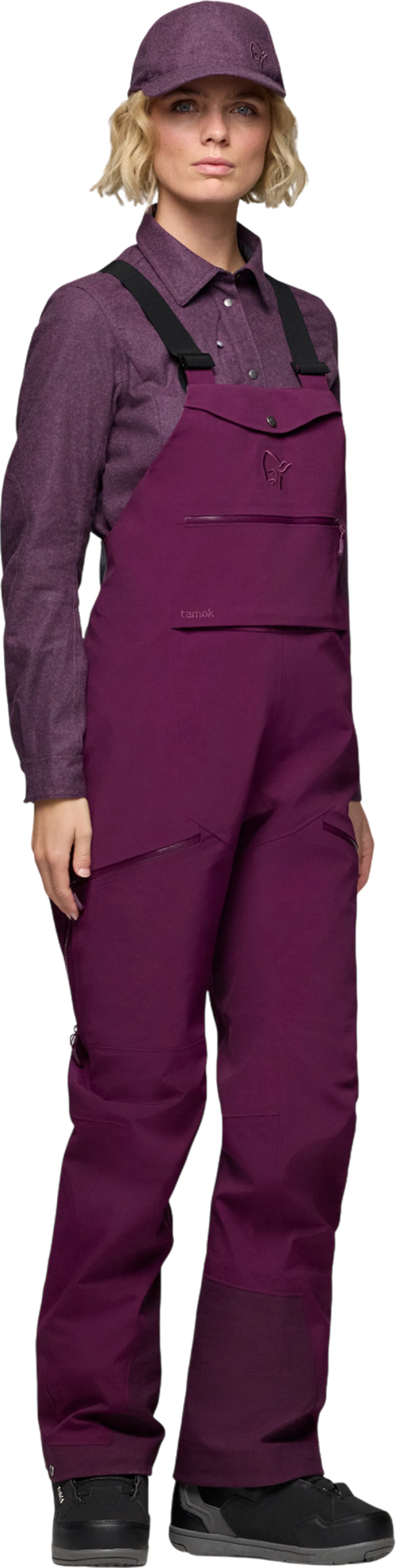 Product image 4 of the product “TAMOK GORE-TEX PERFORMANCE SHELL BIB WOMEN Pant 2026 winter bloom M”