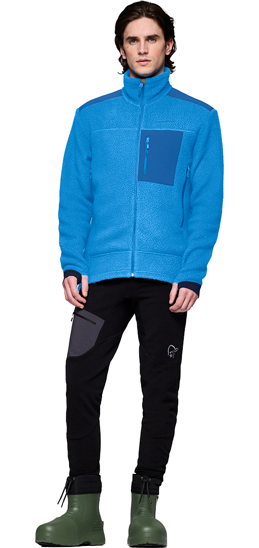 Artikelbild 4 des Artikels “TROLLVEGGEN WARM3 Zip Fleece 2027 brilliant blue/dark blue M“