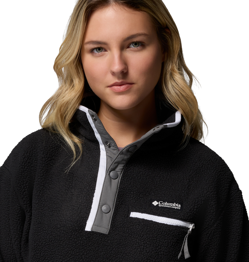 Product image 4 of the product “HELVETIA II CROPPED WOMEN Fleece 2027 black M”