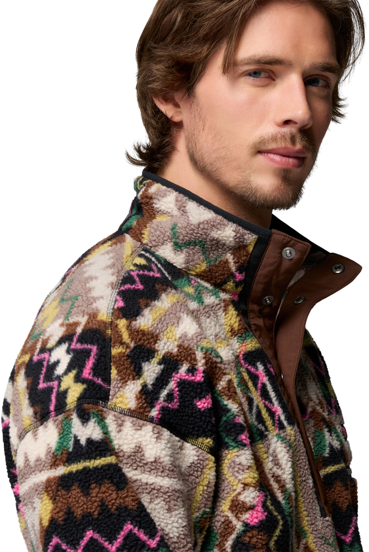 Product image 4 of the product “HELVETIA II PRINTED Fleece 2027 black geomix M”