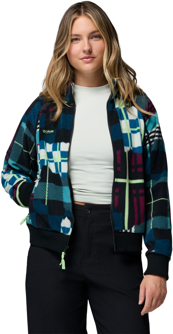 Product image 4 of the product “BUGABOO 1986 Zip Fleece 2027 teal/plaidpatch/black M”