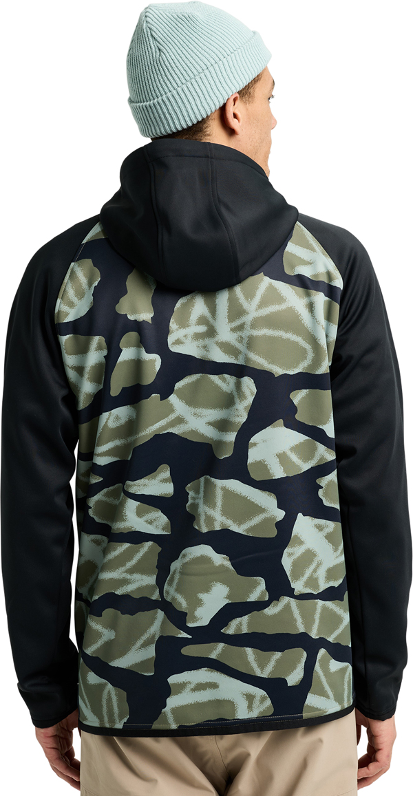 Product image 4 of the product “CROWN WEATHERPROOF Hoodie 2026 graffiti camo/true black M”