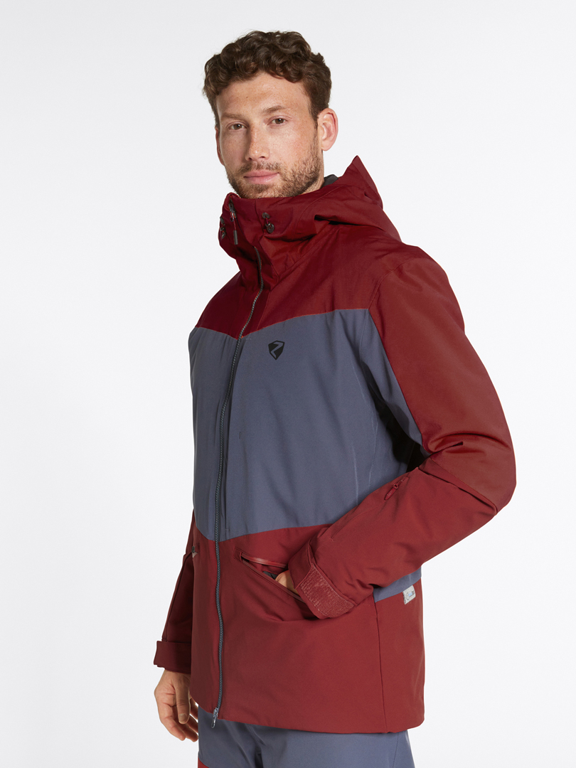 ZIENER Snowboard Skijacke Winterjacke TRIGLAV Jacke 2024 red cabin Schneejacke
