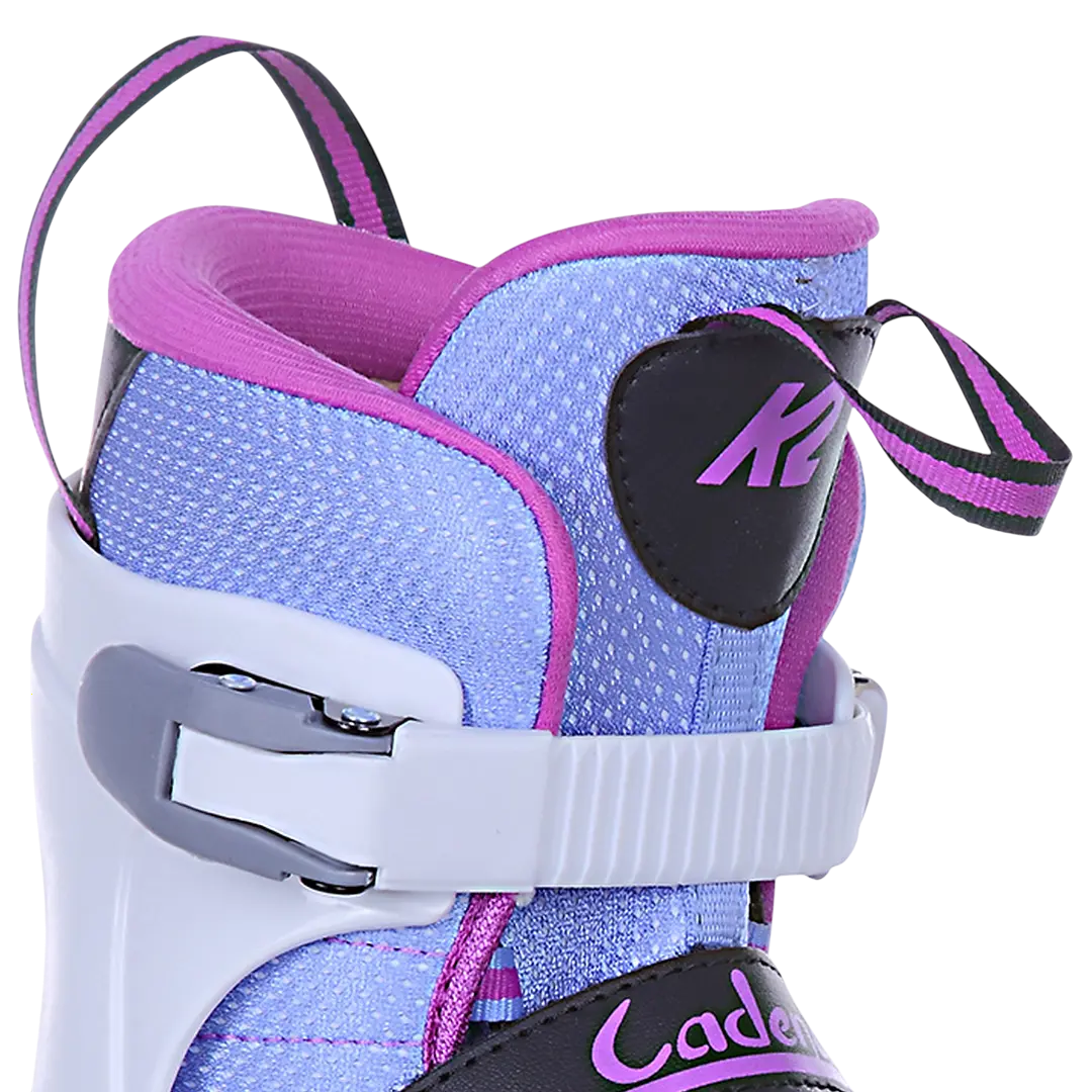 Product image 4 of the product “CADENCE JR GIRLS Kinder Inline Skate incl. ALPINA XIMO 2 aqua rose flower gloss 29-34 | 47-51”