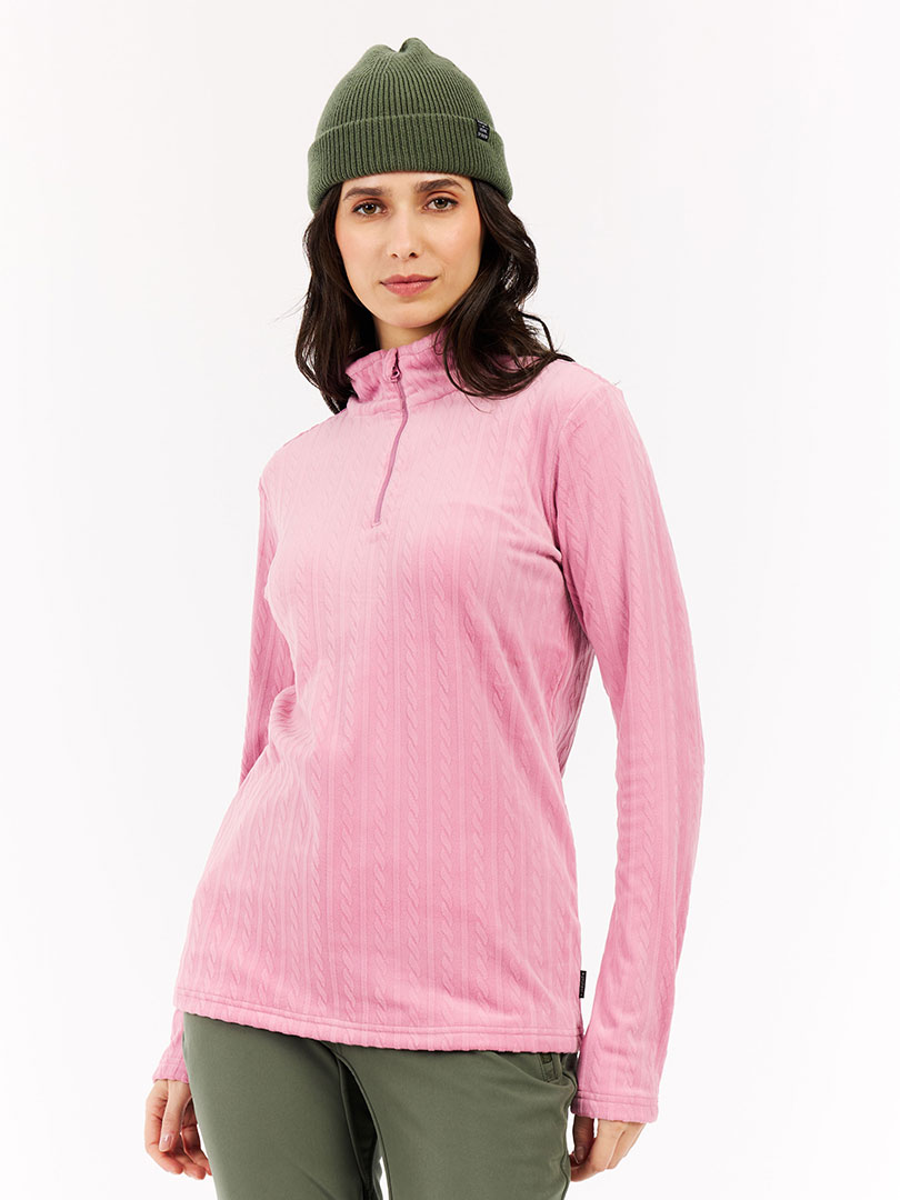Product image 4 of the product “PRTGAIL 1/4 ZIP Top 2026 vintage pink M”