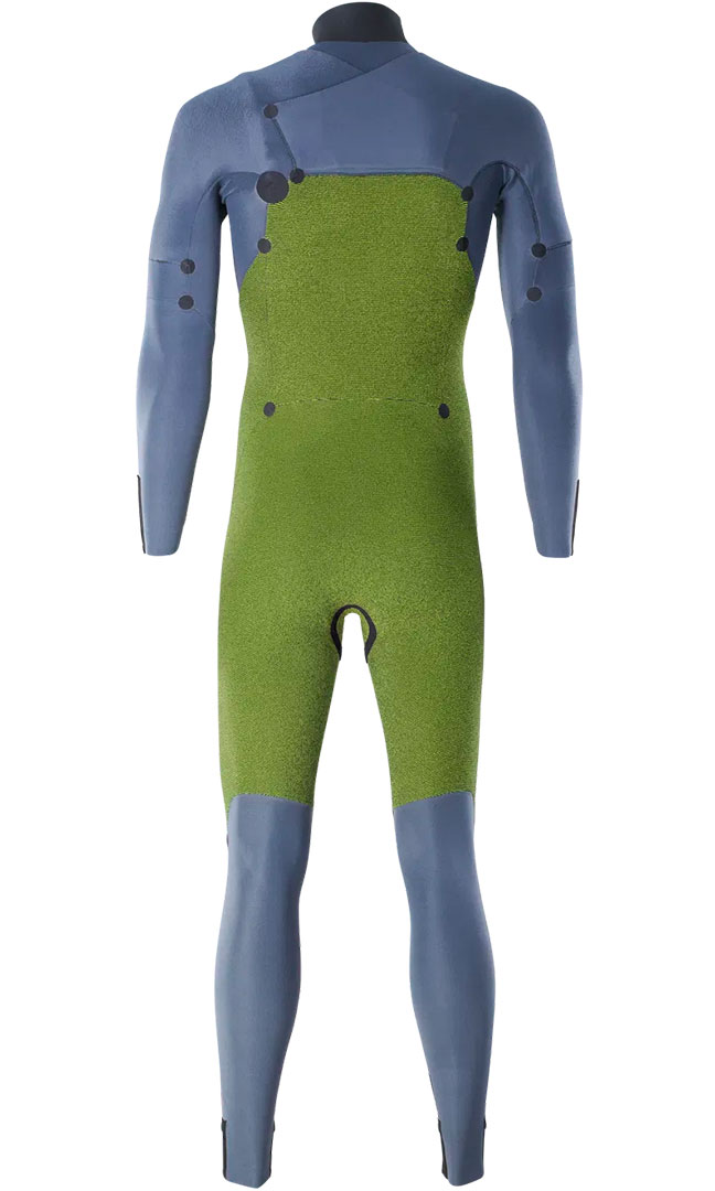 Product image 4 of the product “SEEK CORE 3/2 CHEST ZIP Full Suit 2026 gold burst L”