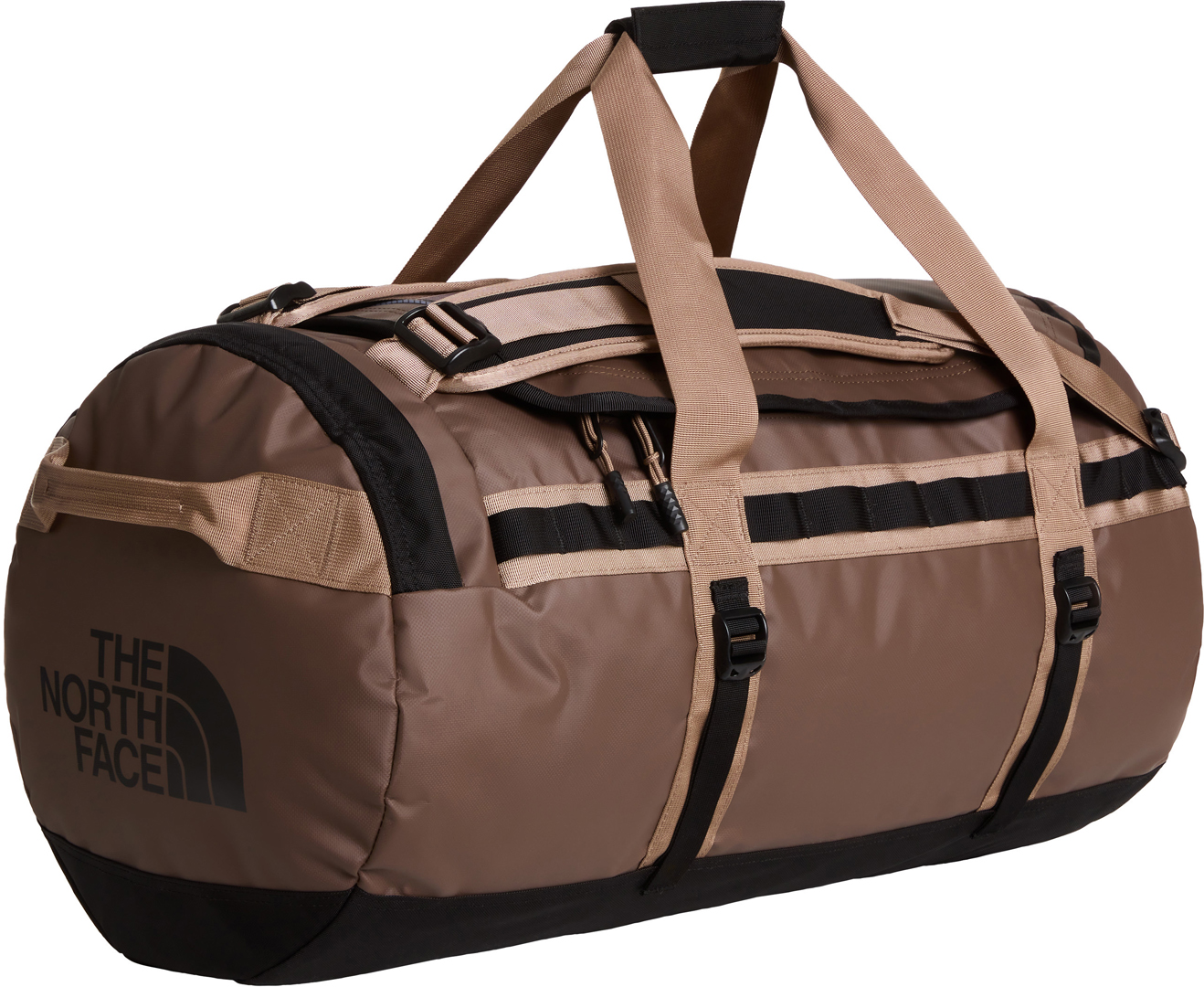 Product image 4 of the product “BASE CAMP M Bag 2027 smokey brown/tnf black/garnet ”