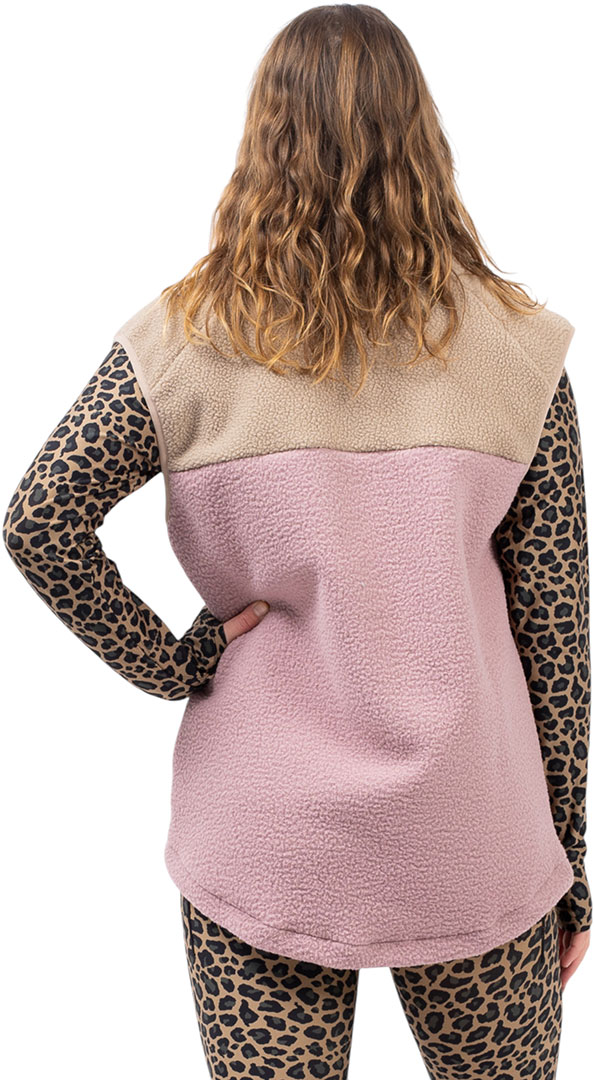 Artikelbild 4 des Artikels “LUMBERJACKIE SHERPA Weste 2026 sand faded woodrose XL“