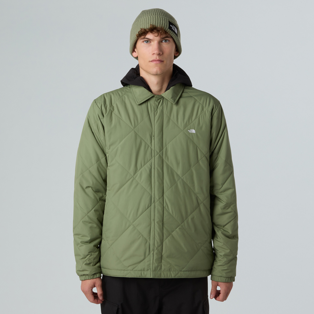 Product image 4 of the product “AFTERBURNER INSULATED FLANNEL Jacket 2026 bark mist/tnf black shadow plaid XL”