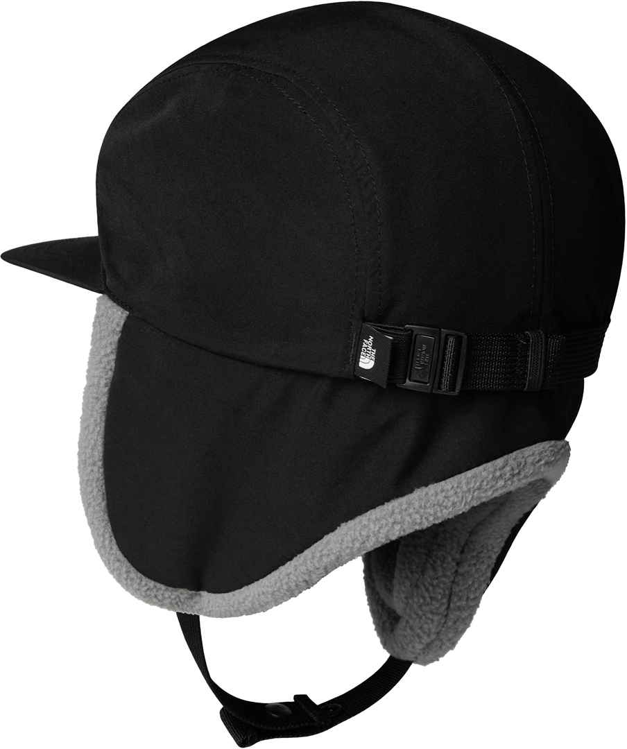 Product image 4 of the product “YUMIORI TRAPPER Beanie 2027 tnf black/smoked pearl S/M”