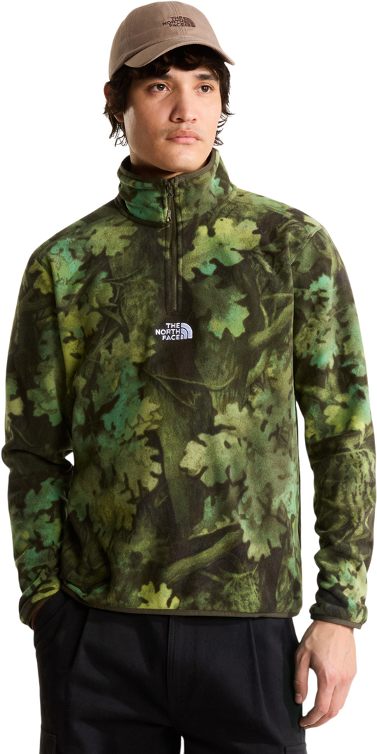 Artikelbild 4 des Artikels “NOVELTY LOGO GLACIER 1/4 ZIP Fleece 2027 new taupe green XXL“