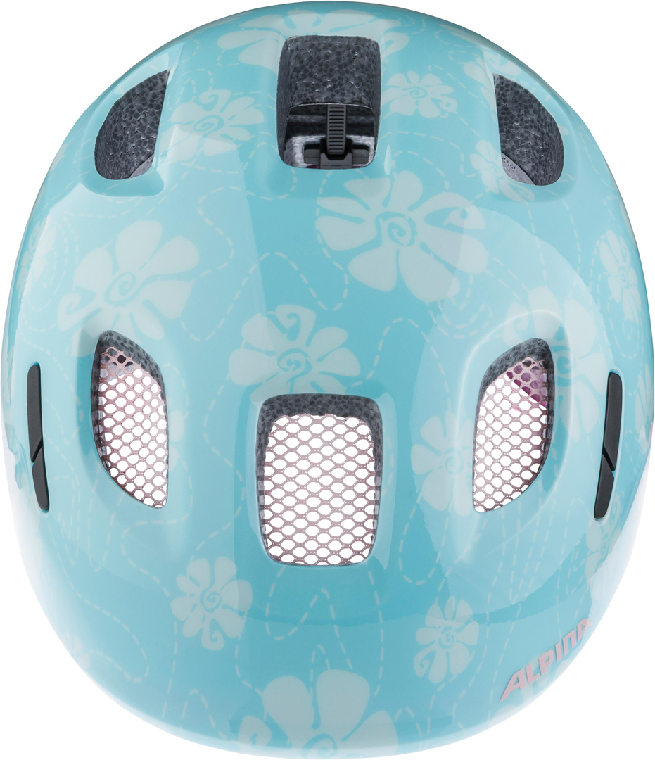 Product image 4 of the product “XIMO 2 Helmet 2026 aqua rose flower gloss 47-51”