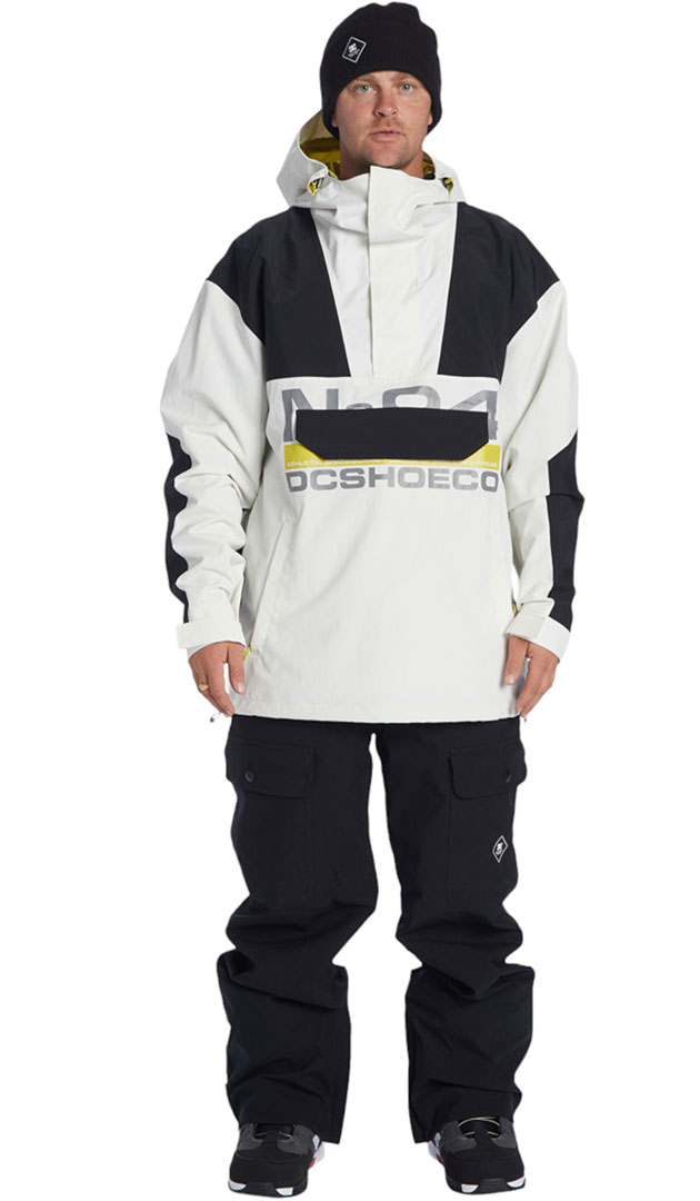 DC Snowboard Skijacke Winterjacke DC-43 Jacke 2025 blanc de blanc Schneejacke