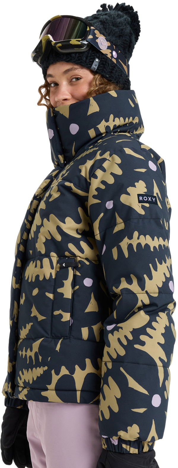 Product image 4 of the product “SNOW WINTER REBEL Jacket 2026 fennel seed big flower XL”