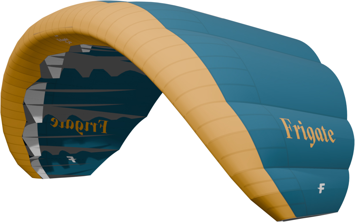 Product image 4 of the product “FRIGATE POCKET Wing 2026 gold/petrol blue 4,0”