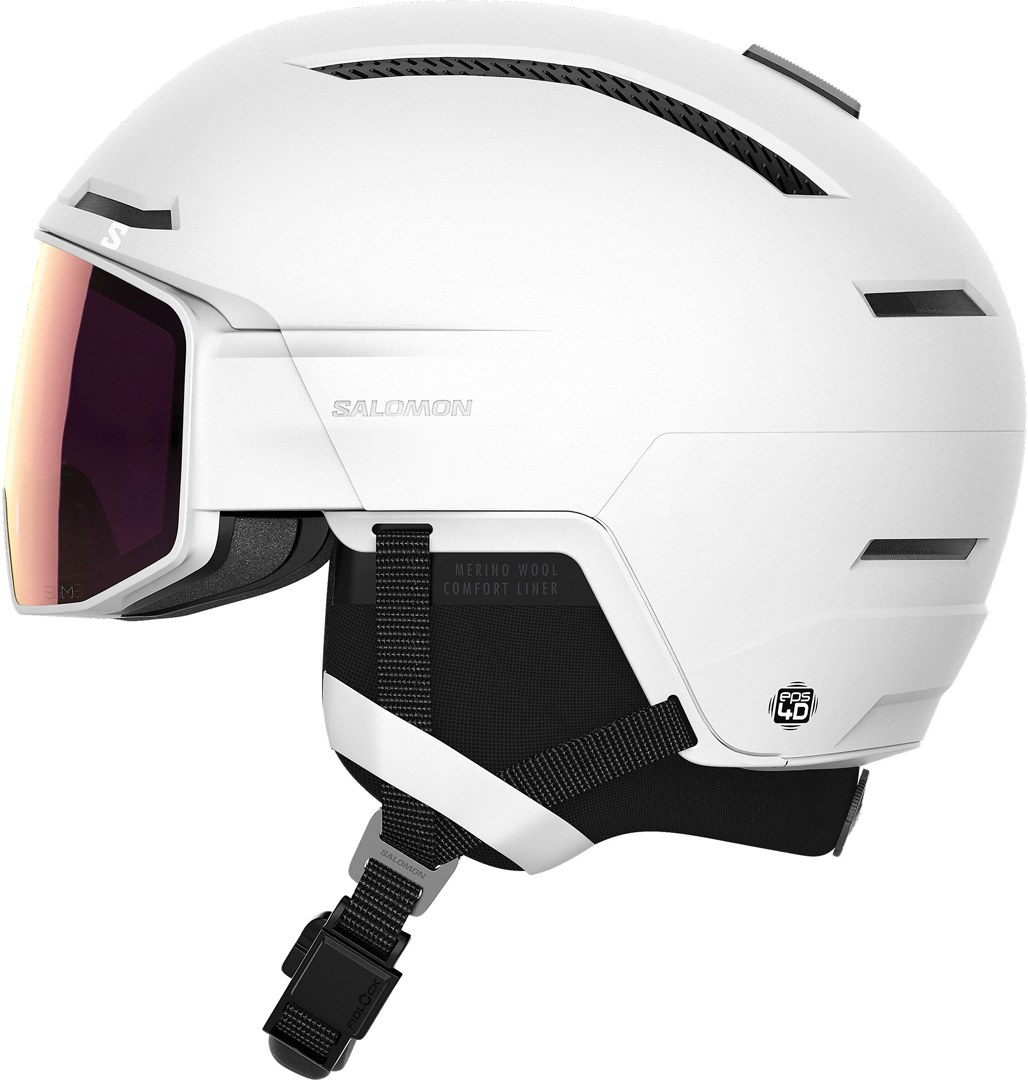 Product image 4 of the product “DRIVER PRIME SIGMA PLUS Helmet 2026 white/sigma silver pink S”