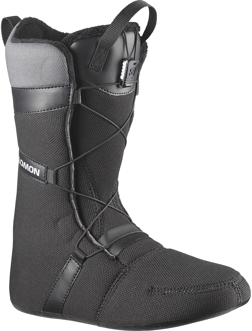 Salomon IVY BOA SJ BOA Boot black/black/lilac grey | Warehouse One