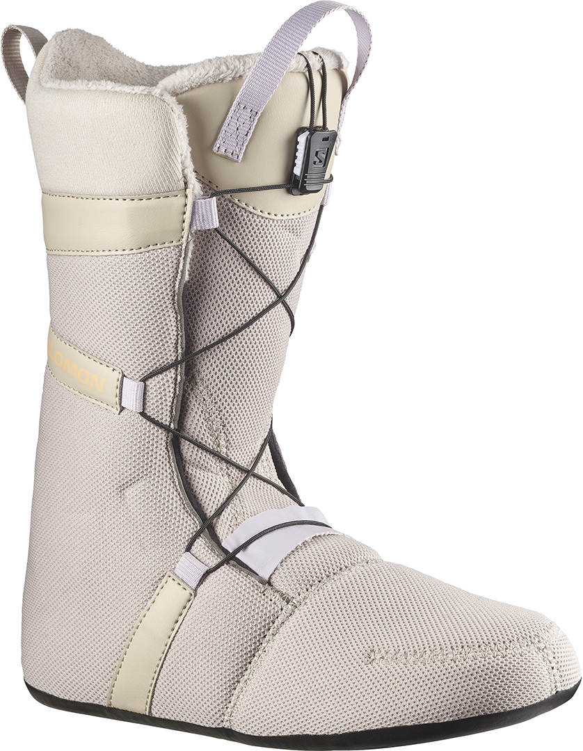 Salomon IVY BOA SJ BOA Boot cream/peach fuzz/orchid petal