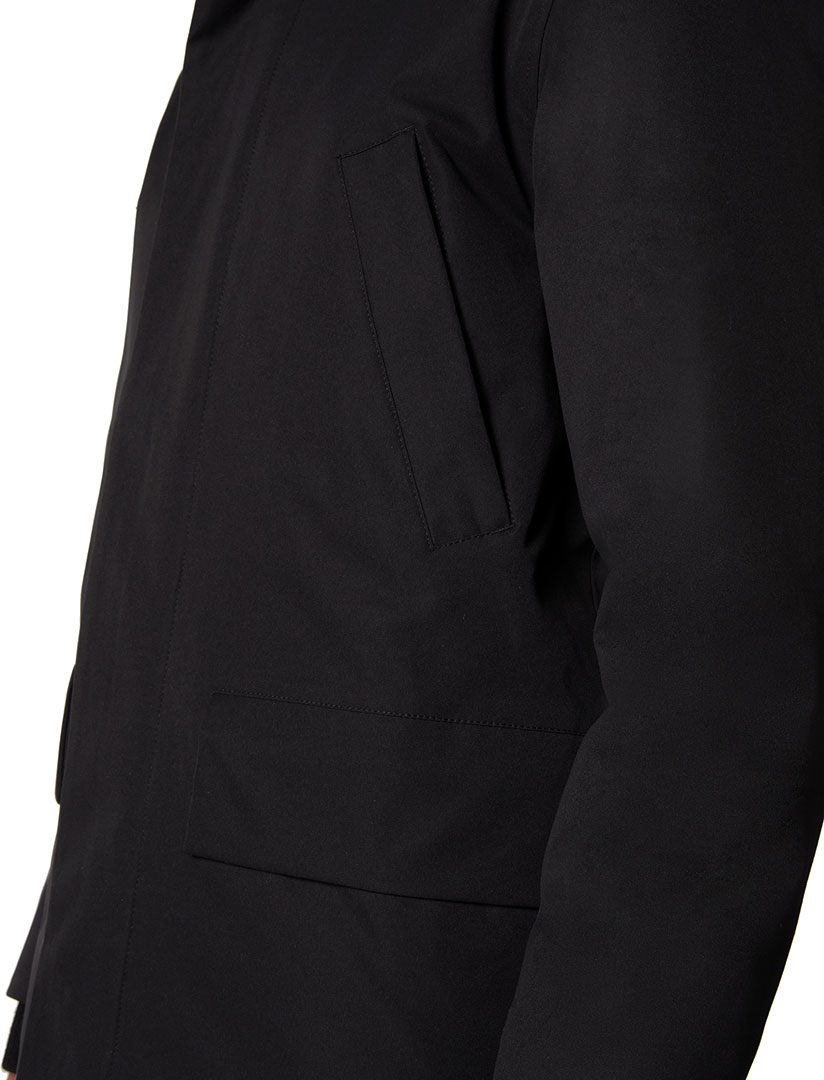 M' Lucius Black Jacket - Giacca Invernale Uomo Nera