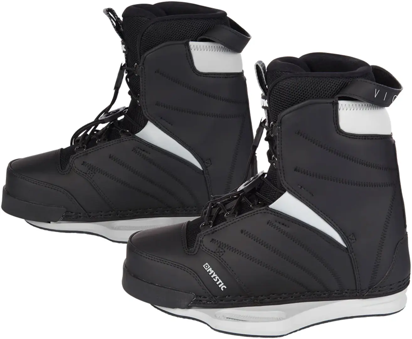 RONIX Wakeboard Set Wakeboardbindung KINETIK FLEXBOX 1 2024 inkl. MYSTIC VICE